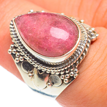 Rhodochrosite Rings handcrafted by Ana Silver Co - RING67072