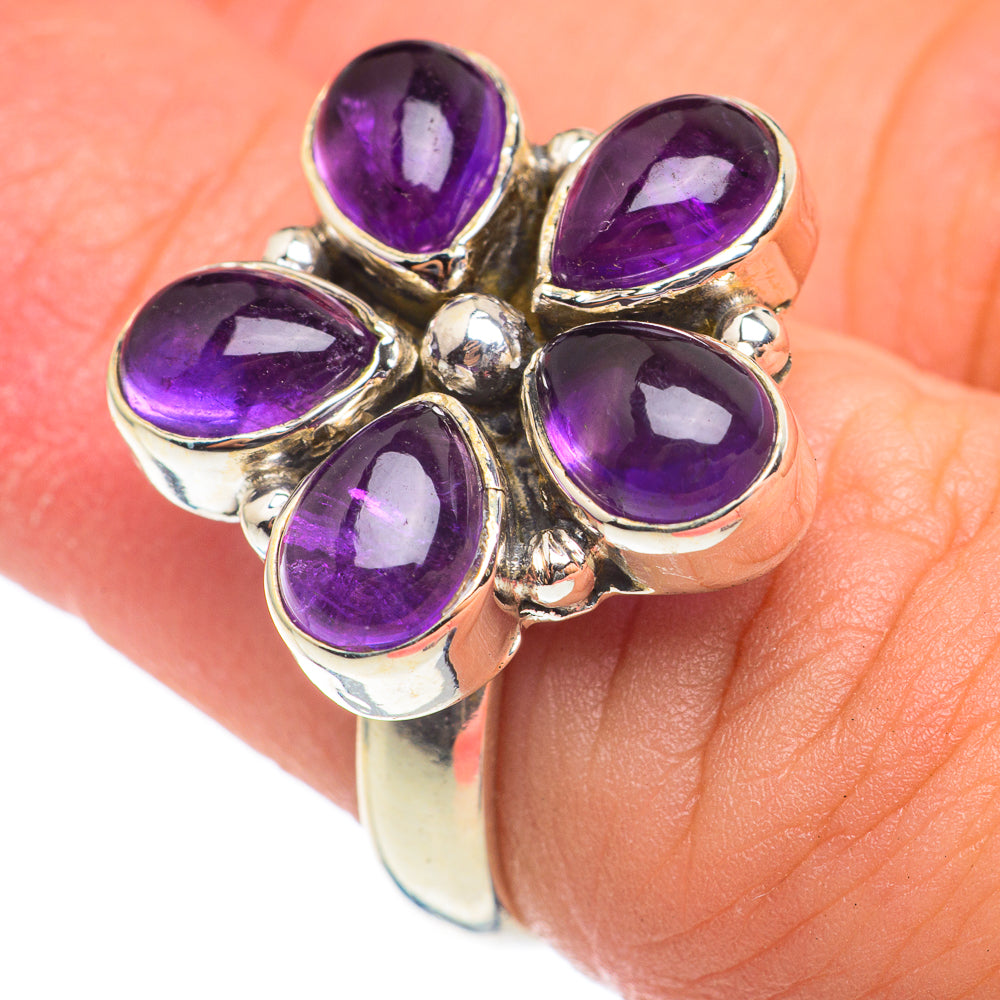 Amethyst Rings handcrafted by Ana Silver Co - RING67077