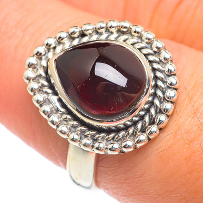 Garnet Rings handcrafted by Ana Silver Co - RING67109
