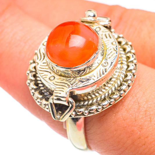 Carnelian Rings handcrafted by Ana Silver Co - RING67123