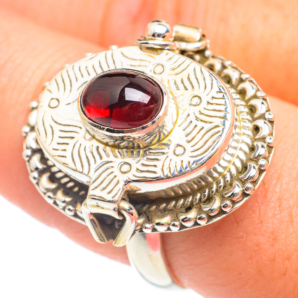 Garnet Rings handcrafted by Ana Silver Co - RING67125