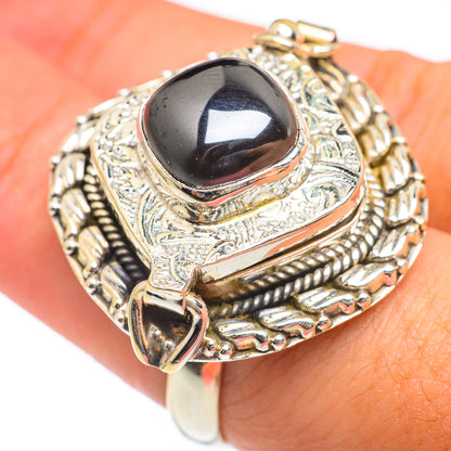Hematite Rings handcrafted by Ana Silver Co - RING67136