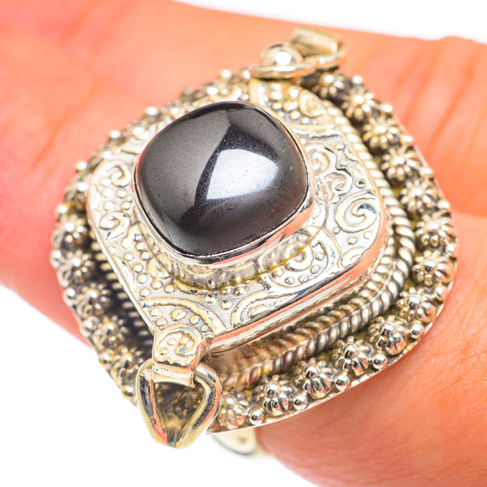 Hematite Rings handcrafted by Ana Silver Co - RING67139