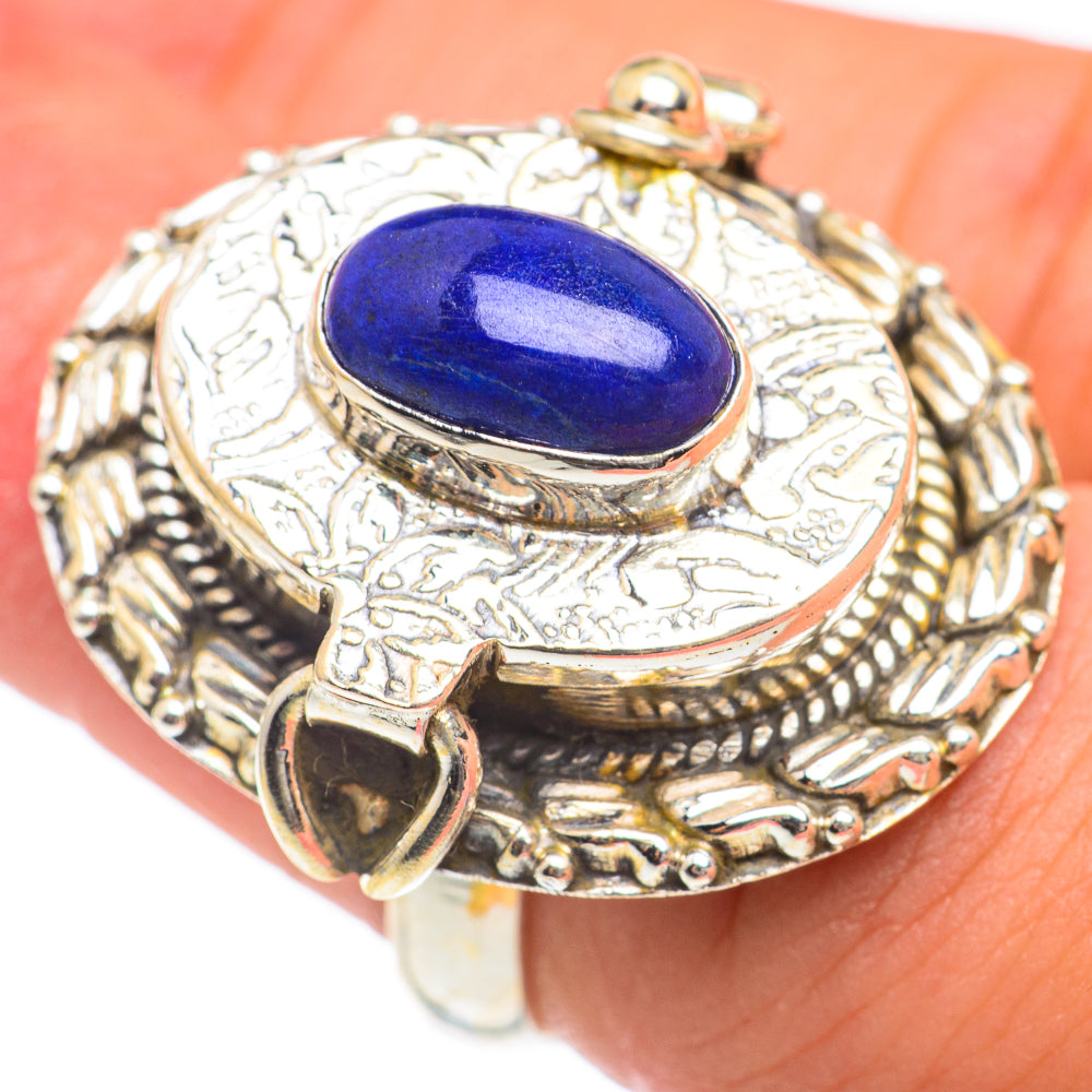 Lapis Lazuli Rings handcrafted by Ana Silver Co - RING67145