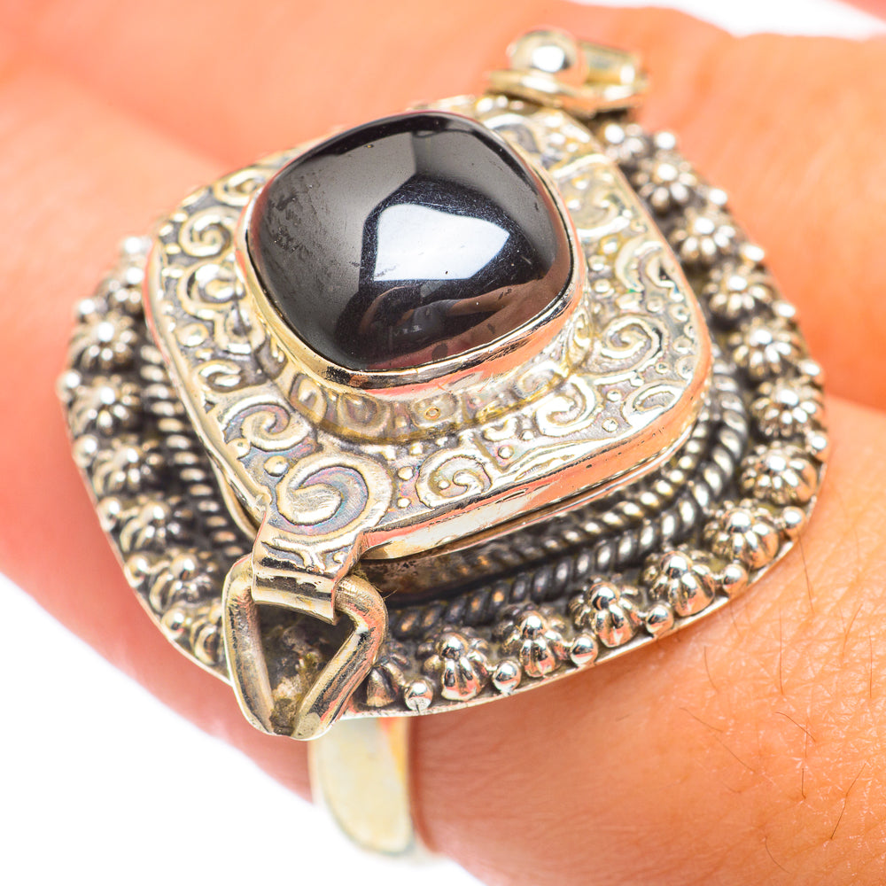 Hematite Rings handcrafted by Ana Silver Co - RING67154