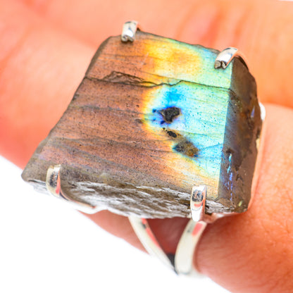 Labradorite Rings handcrafted by Ana Silver Co - RING67156