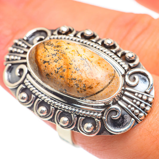 Picture Jasper Rings handcrafted by Ana Silver Co - RING67160