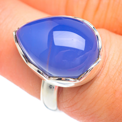 Chalcedony Rings handcrafted by Ana Silver Co - RING67166