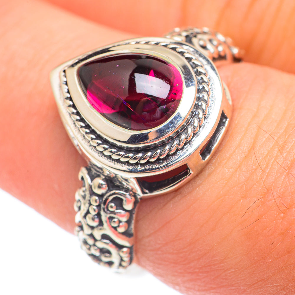 Garnet Rings handcrafted by Ana Silver Co - RING67177