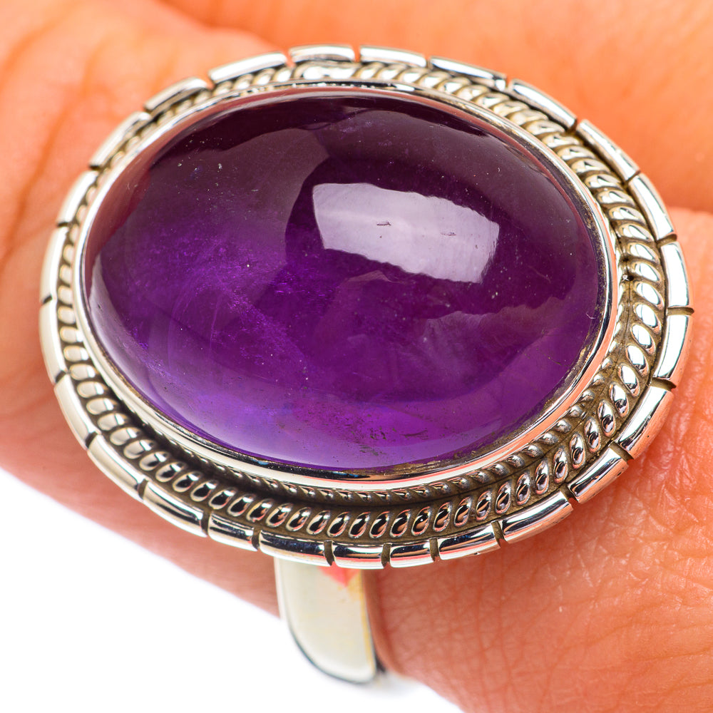 Amethyst Rings handcrafted by Ana Silver Co - RING67179