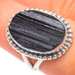 Black Tourmaline Rings handcrafted by Ana Silver Co - RING67183