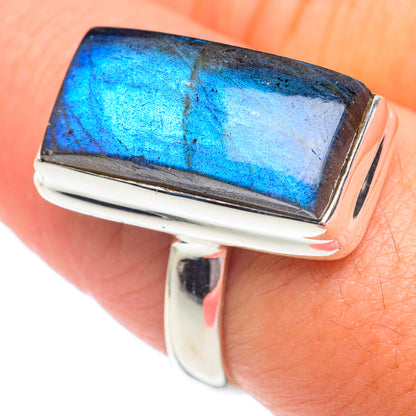 Labradorite Rings handcrafted by Ana Silver Co - RING67194
