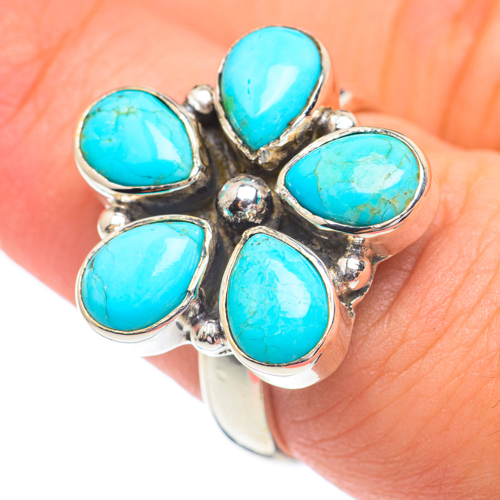 Larimar Rings handcrafted by Ana Silver Co - RING67196