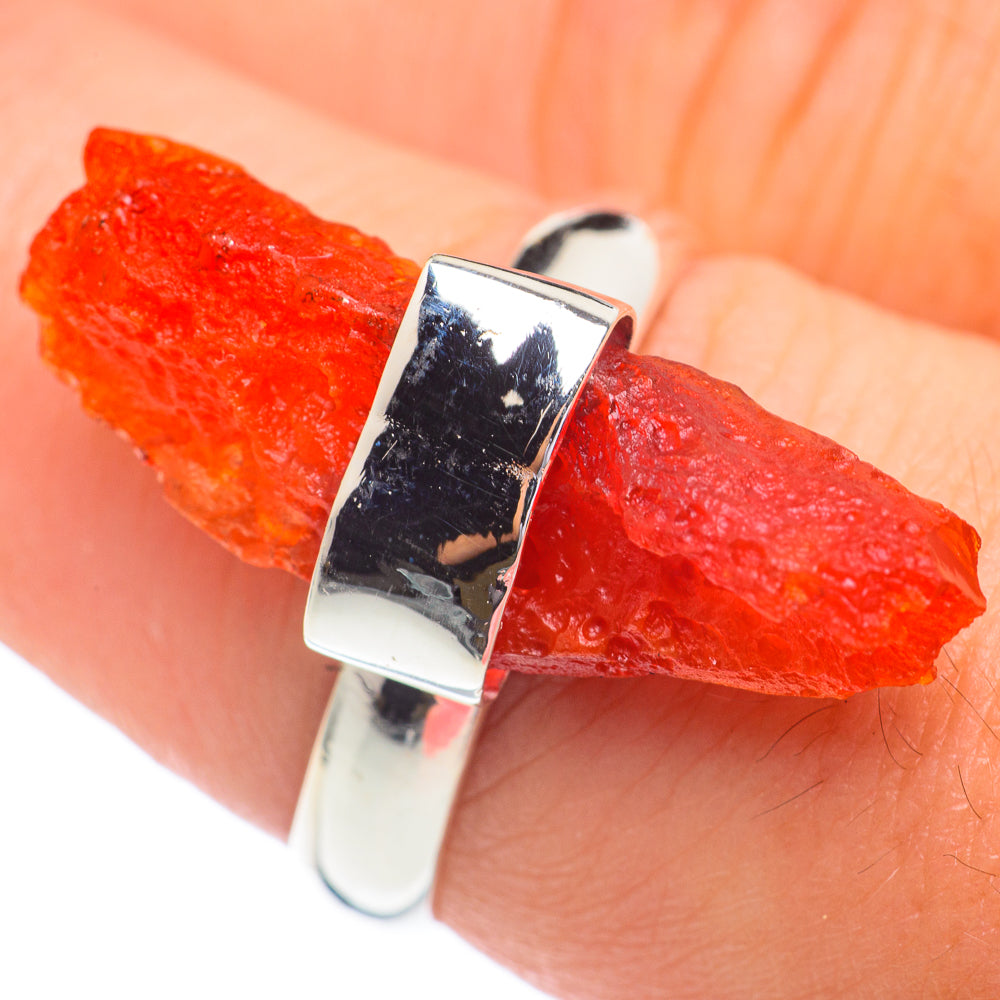 Carnelian Rings handcrafted by Ana Silver Co - RING67203