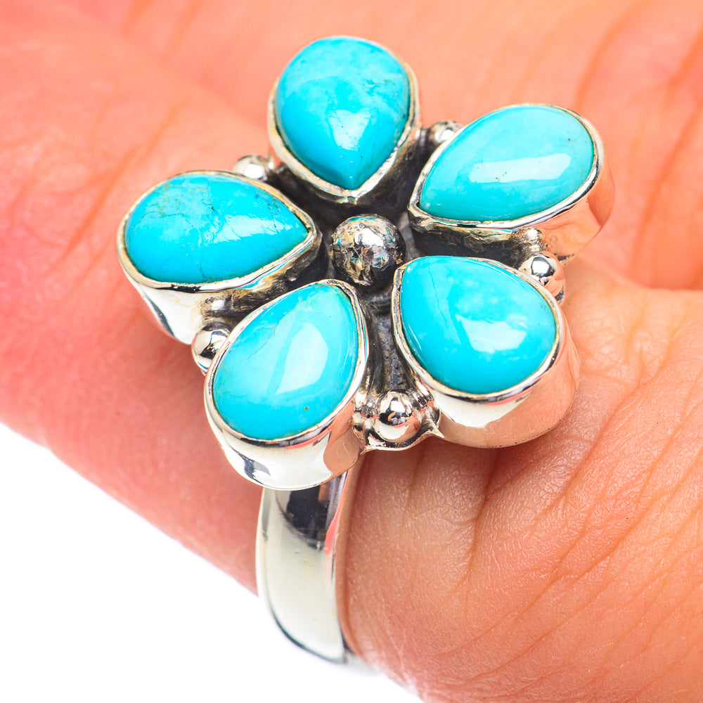 Arizona Turquoise Rings handcrafted by Ana Silver Co - RING67227
