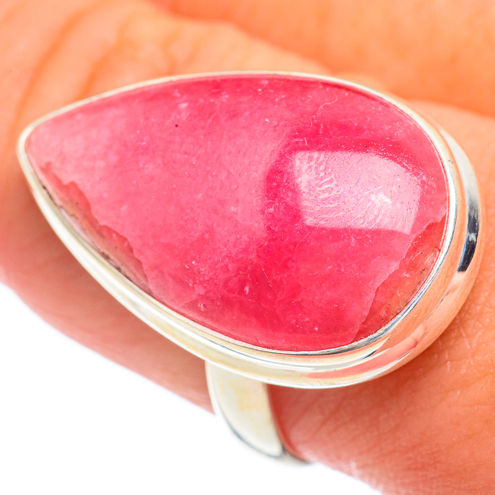 Rhodochrosite Rings handcrafted by Ana Silver Co - RING67236
