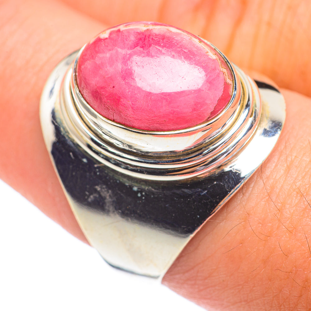 Rhodochrosite Rings handcrafted by Ana Silver Co - RING67238
