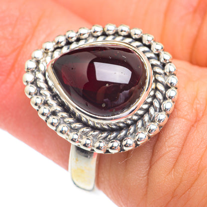 Garnet Rings handcrafted by Ana Silver Co - RING67239