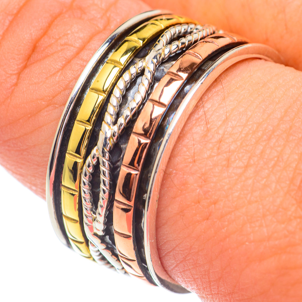 Meditation Spinner Rings handcrafted by Ana Silver Co - RING67244