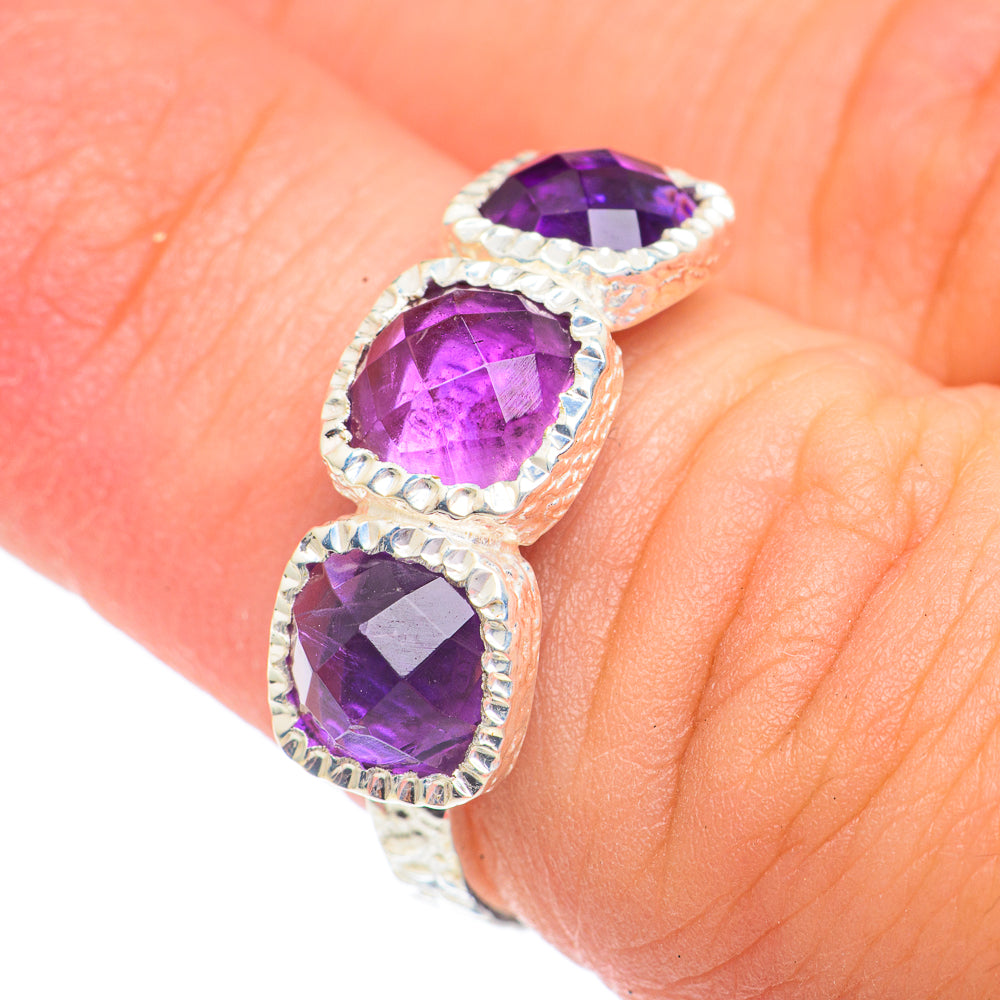 Amethyst Rings handcrafted by Ana Silver Co - RING67267