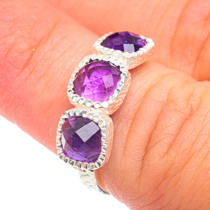 Amethyst Rings handcrafted by Ana Silver Co - RING67267