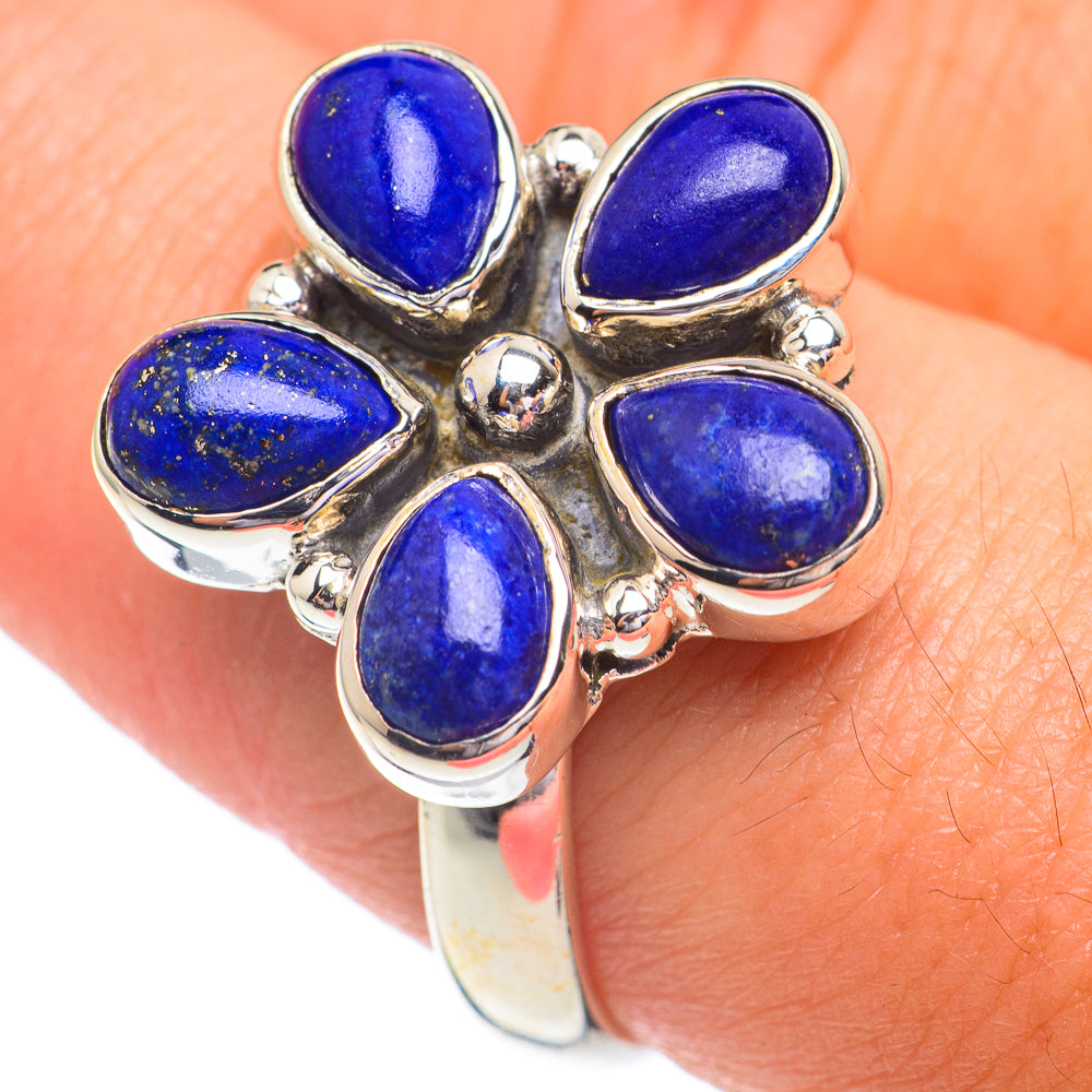 Lapis Lazuli Rings handcrafted by Ana Silver Co - RING67276