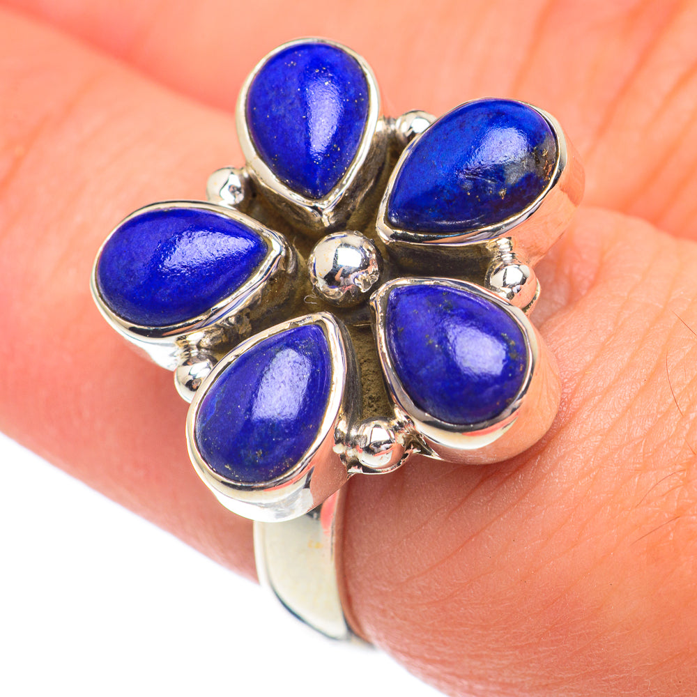 Lapis Lazuli Rings handcrafted by Ana Silver Co - RING67278