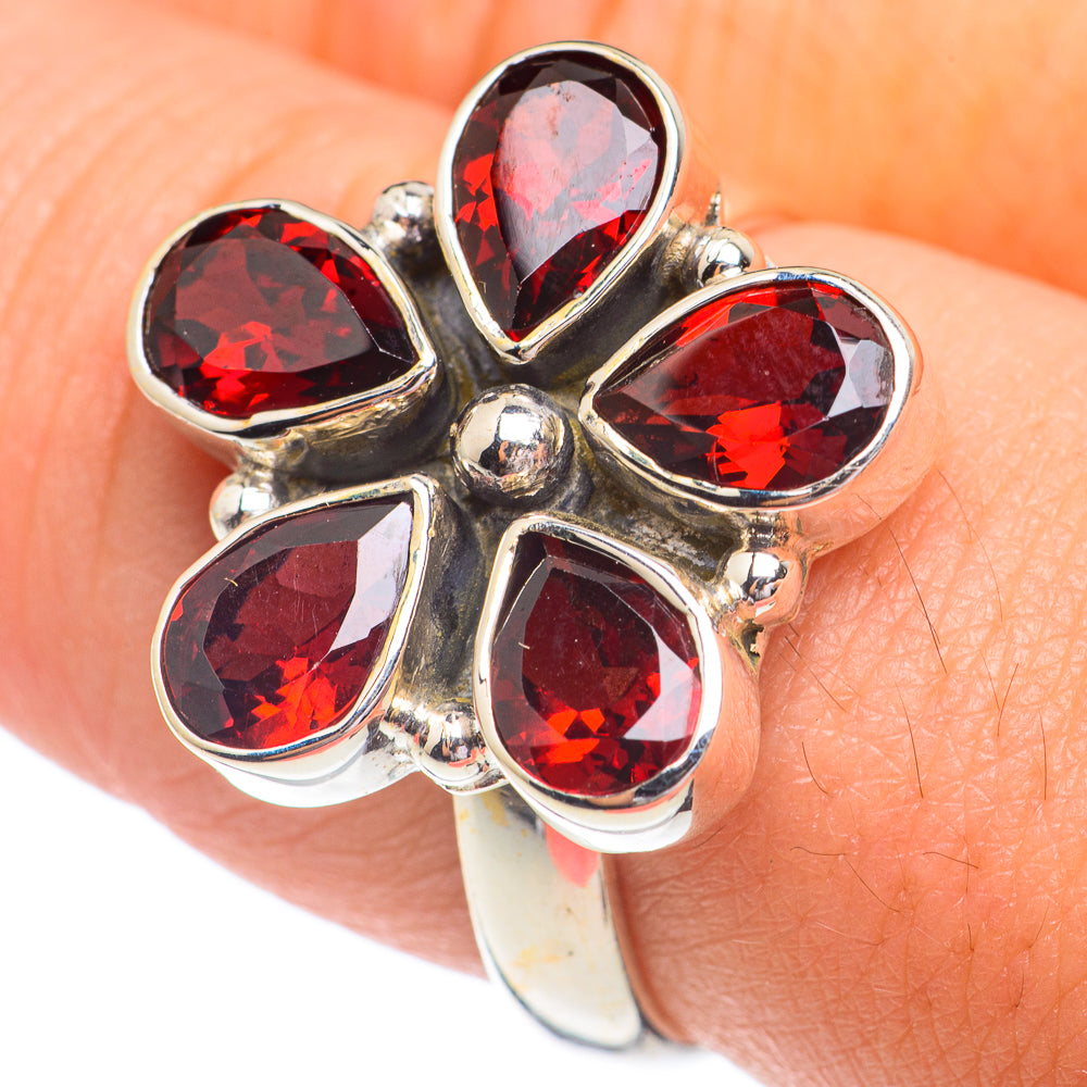 Garnet Rings handcrafted by Ana Silver Co - RING67288