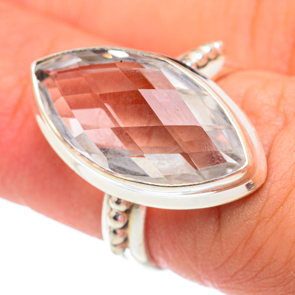 White Quartz Rings handcrafted by Ana Silver Co - RING67296
