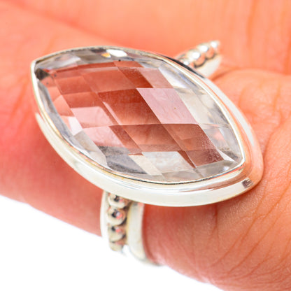 White Quartz Rings handcrafted by Ana Silver Co - RING67296
