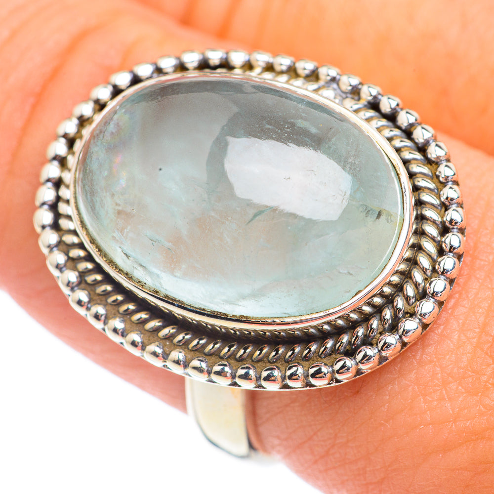 Aquamarine Rings handcrafted by Ana Silver Co - RING67299