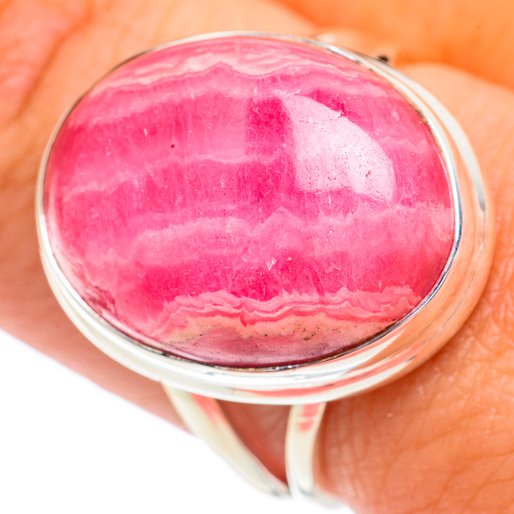 Rhodochrosite Rings handcrafted by Ana Silver Co - RING67309