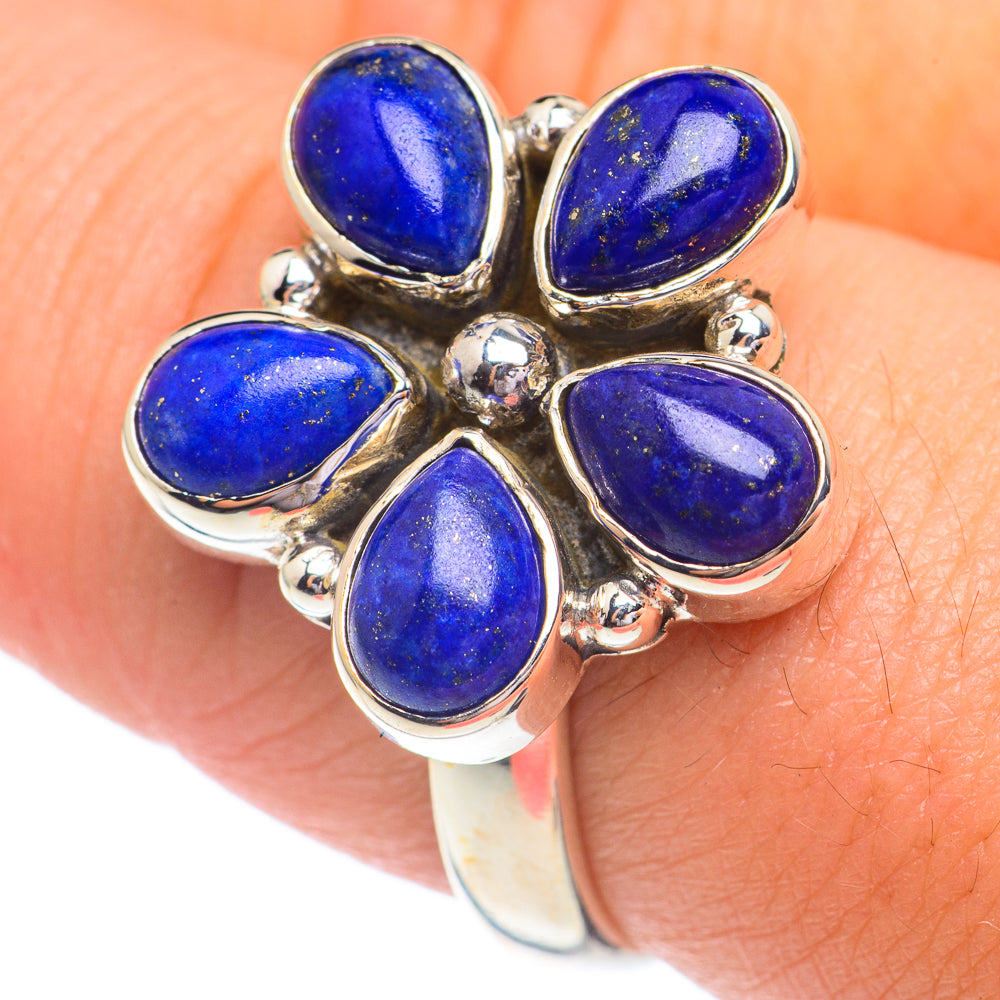Lapis Lazuli Rings handcrafted by Ana Silver Co - RING67327