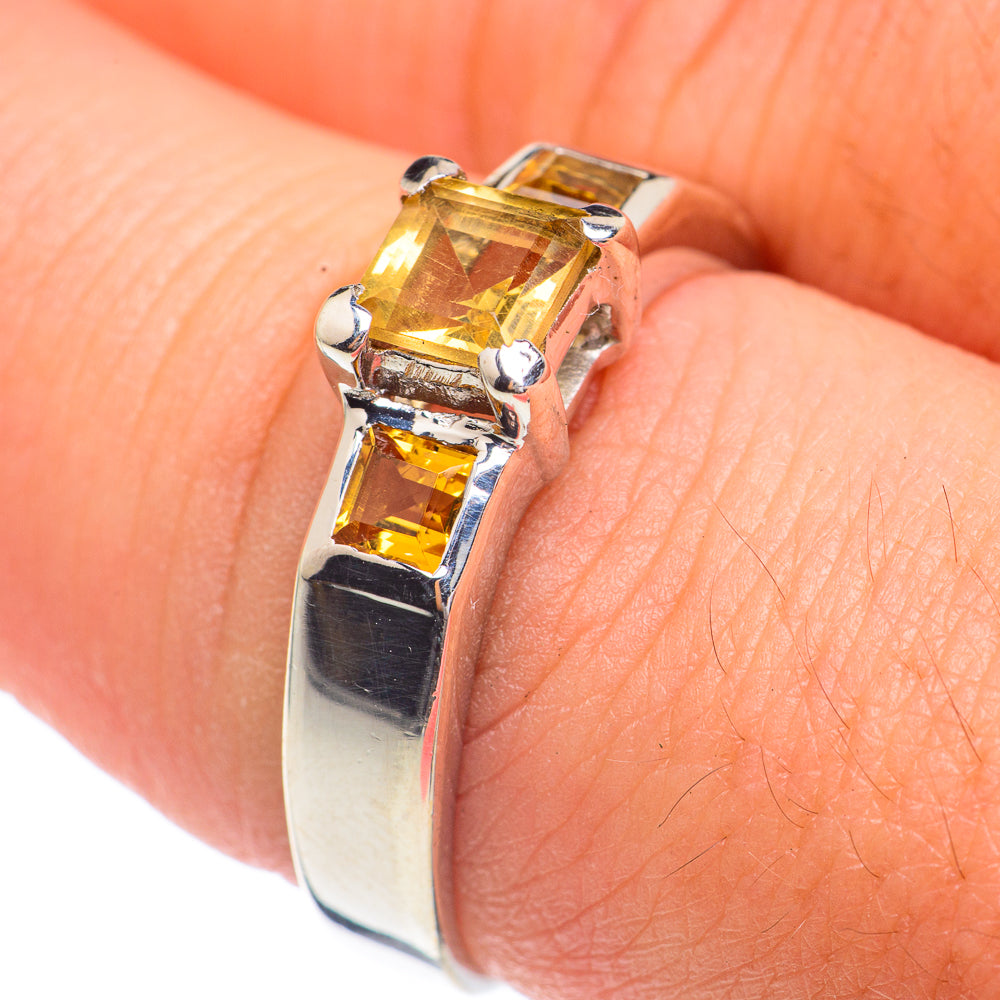 Citrine Rings handcrafted by Ana Silver Co - RING67332
