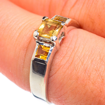 Citrine Rings handcrafted by Ana Silver Co - RING67332