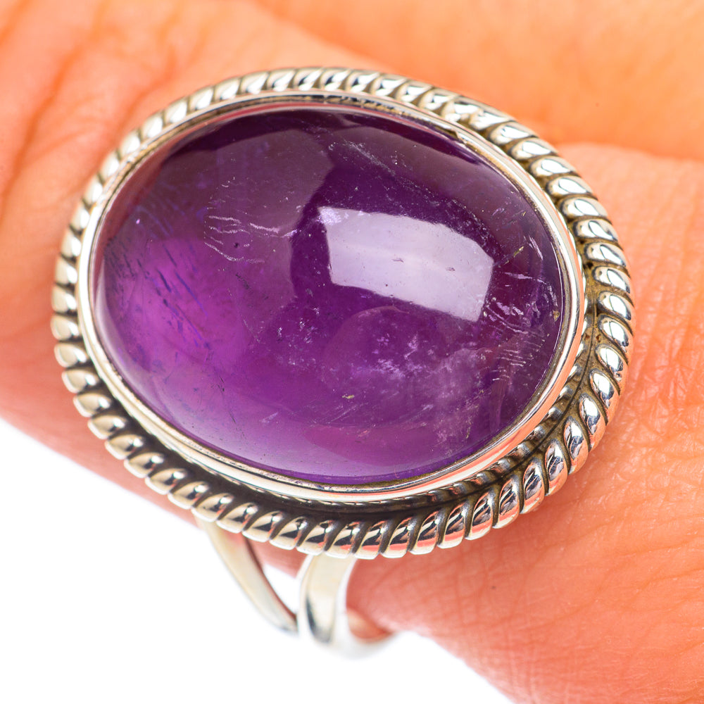Amethyst Rings handcrafted by Ana Silver Co - RING67337