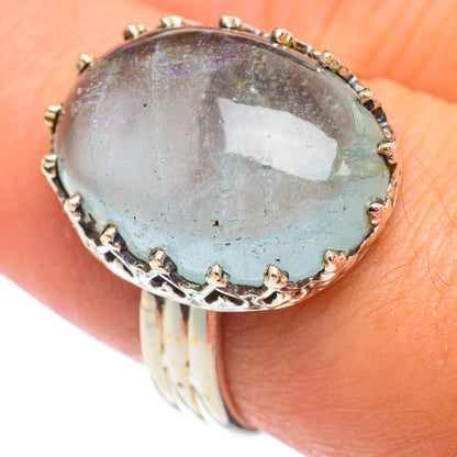 Aquamarine Rings handcrafted by Ana Silver Co - RING67348