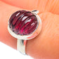 Garnet Rings handcrafted by Ana Silver Co - RING67356