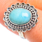 Larimar Rings handcrafted by Ana Silver Co - RING67368