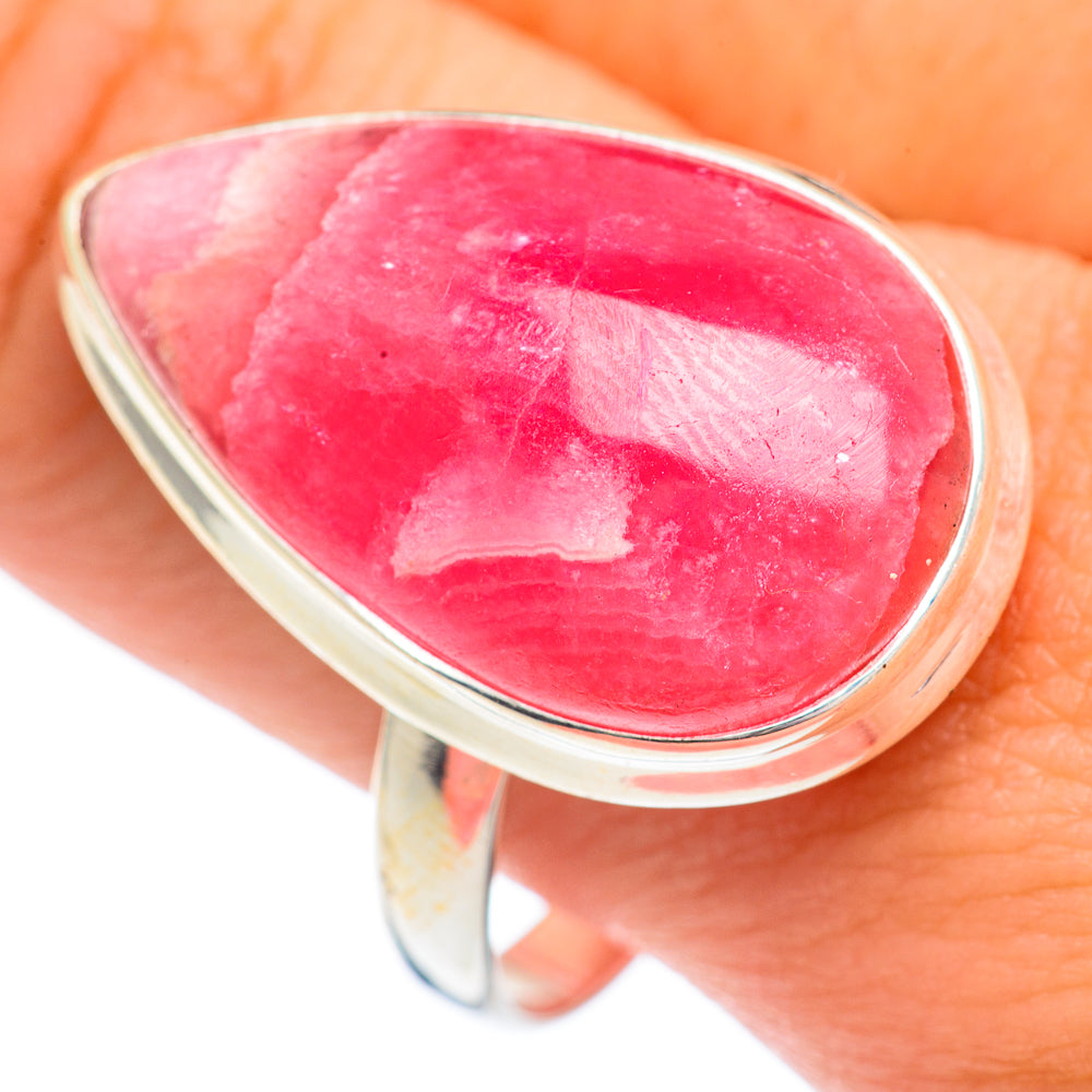 Rhodochrosite Rings handcrafted by Ana Silver Co - RING67418