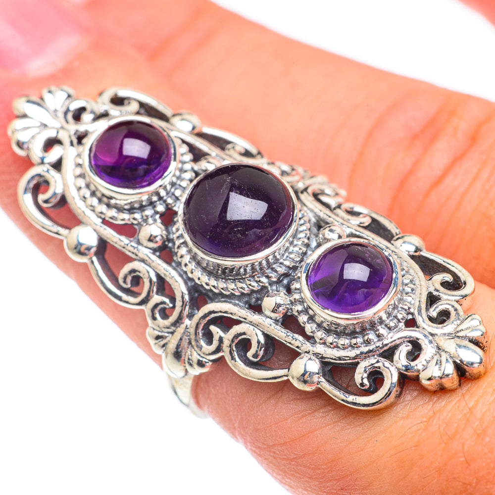 Amethyst Rings handcrafted by Ana Silver Co - RING67422