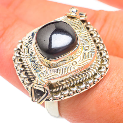 Hematite Rings handcrafted by Ana Silver Co - RING67439