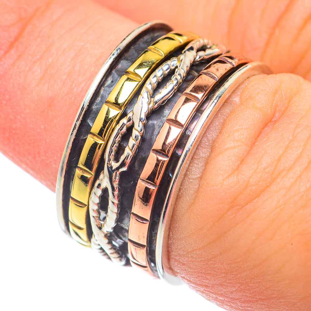 Meditation Spinner Rings handcrafted by Ana Silver Co - RING67482
