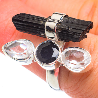 Black Onyx Rings handcrafted by Ana Silver Co - RING67483