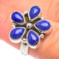 Lapis Lazuli Rings handcrafted by Ana Silver Co - RING67490