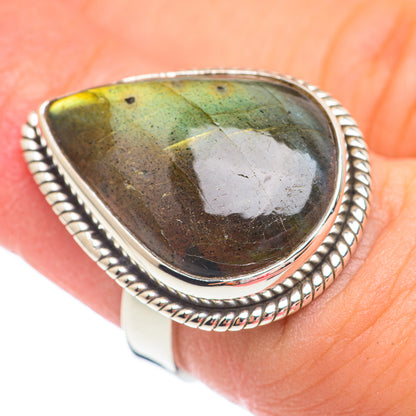 Labradorite Rings handcrafted by Ana Silver Co - RING67496