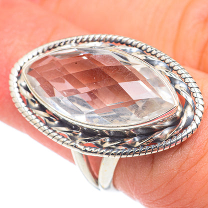 White Quartz Rings handcrafted by Ana Silver Co - RING67515