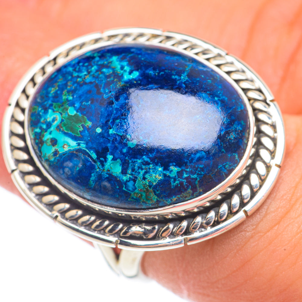 Shattuckite Rings handcrafted by Ana Silver Co - RING67544