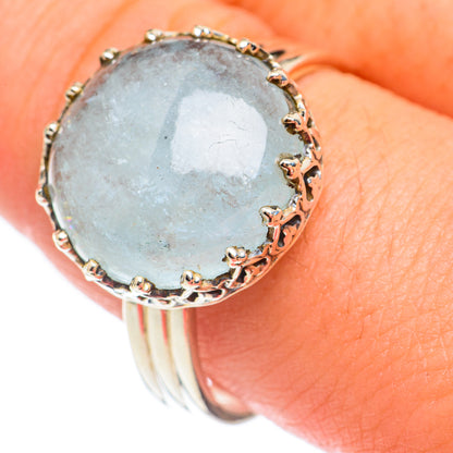 Aquamarine Rings handcrafted by Ana Silver Co - RING67546