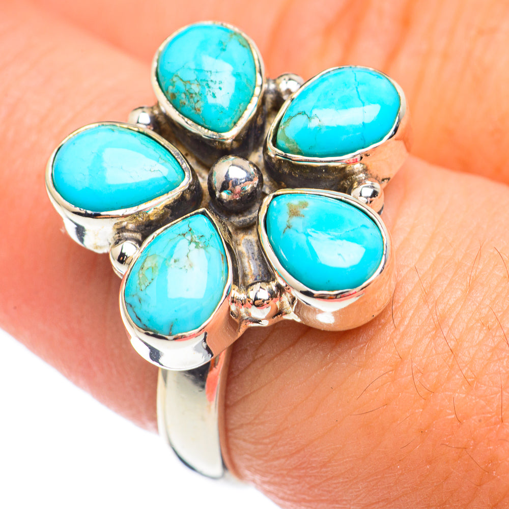 Arizona Turquoise Rings handcrafted by Ana Silver Co - RING67547